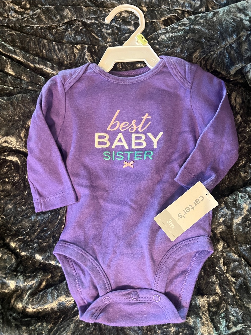 NWT Best Baby Sister Onesie - 3 Months